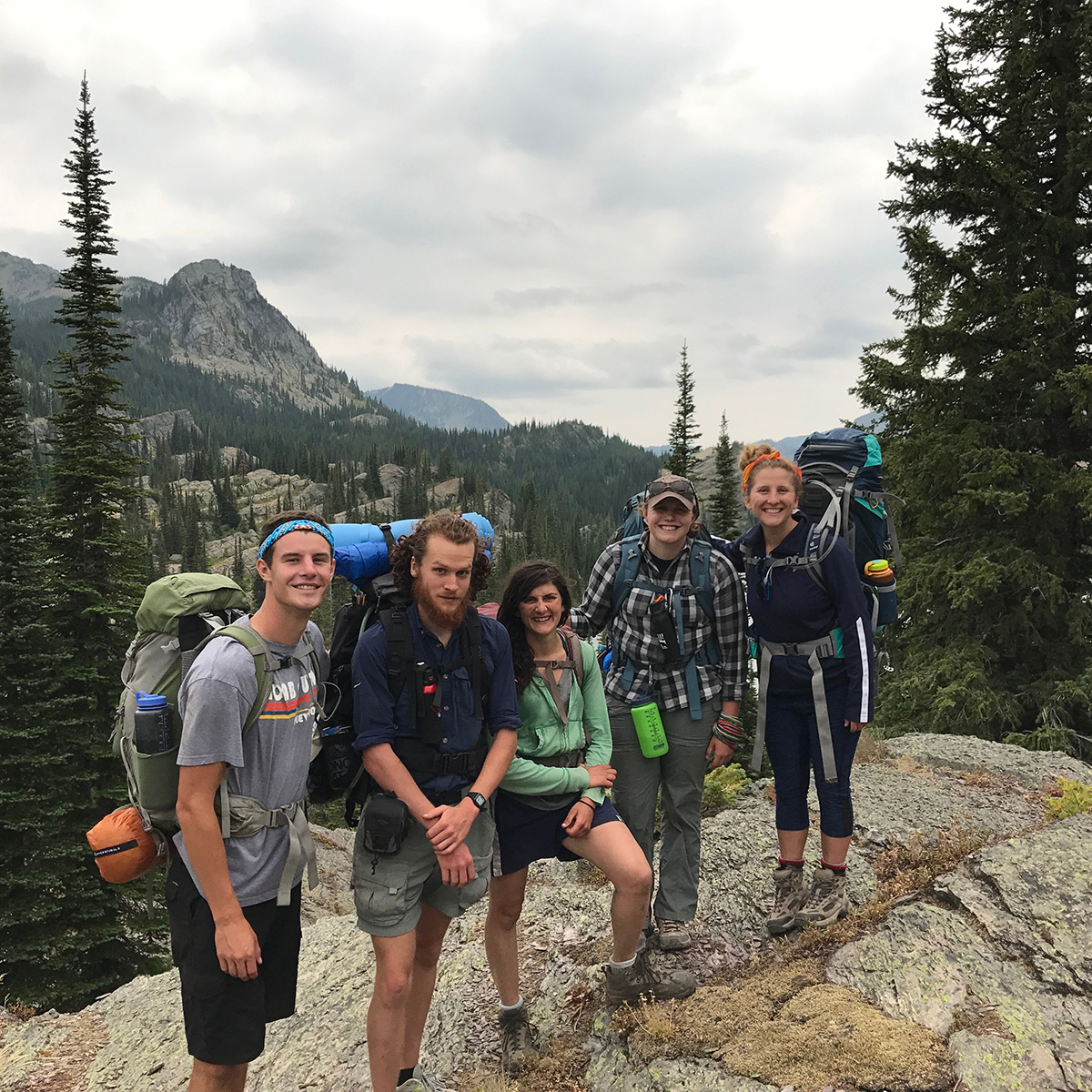 Nyack crew hikes near Glacier Park