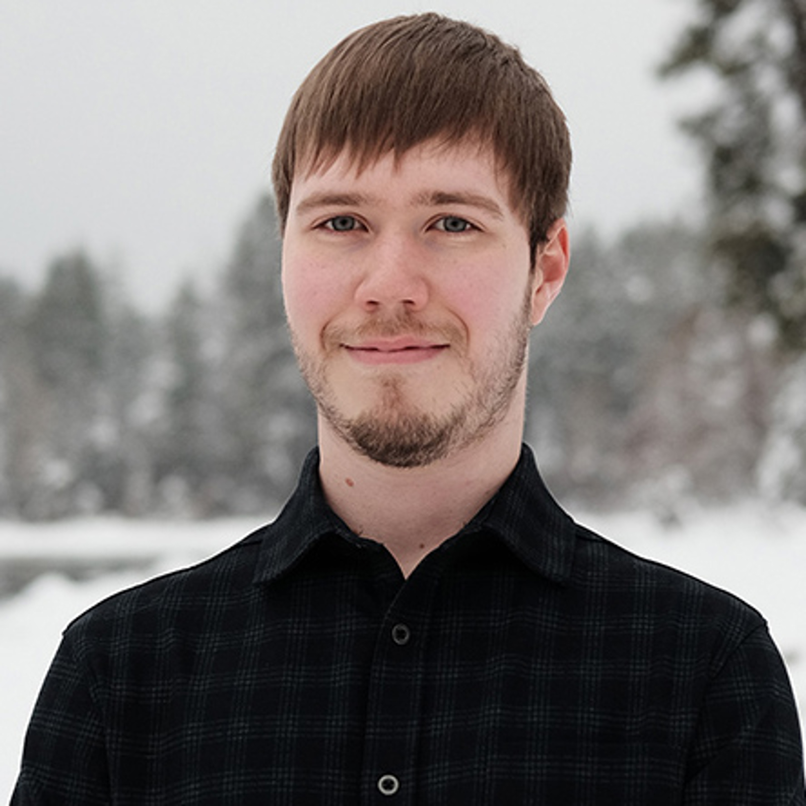 Nathan Clark by Flathead Lake