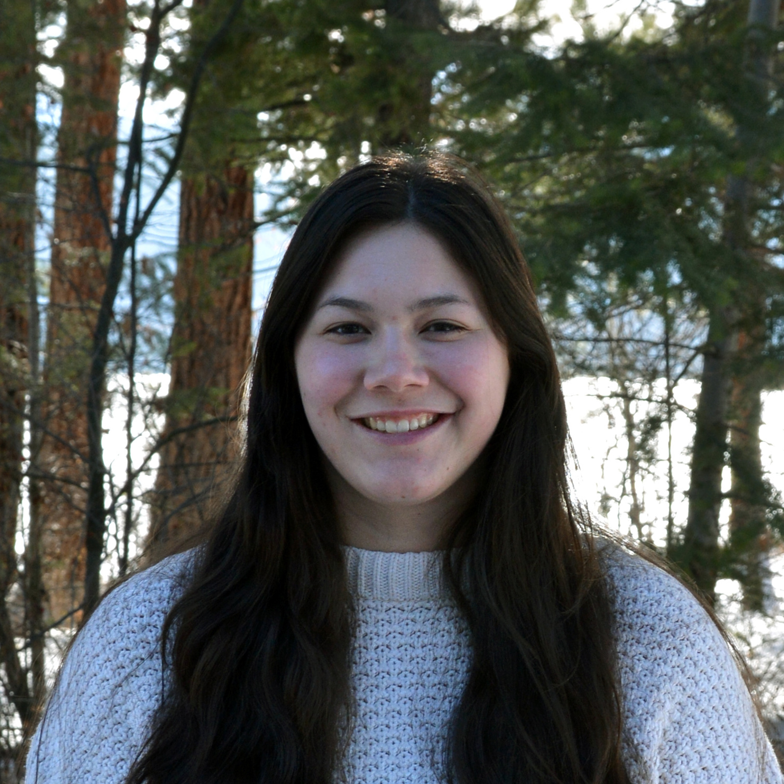 Brianna Elizondo near Flathead Lake