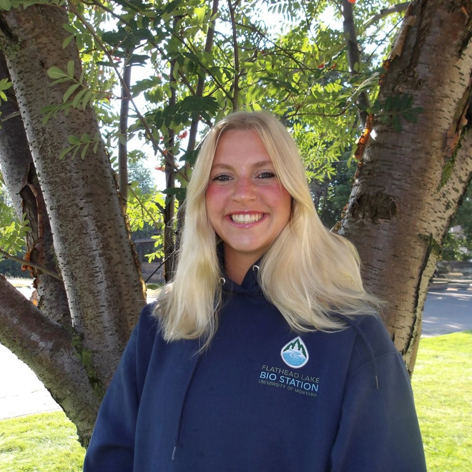 Kendyl sporting her FLBS hoody