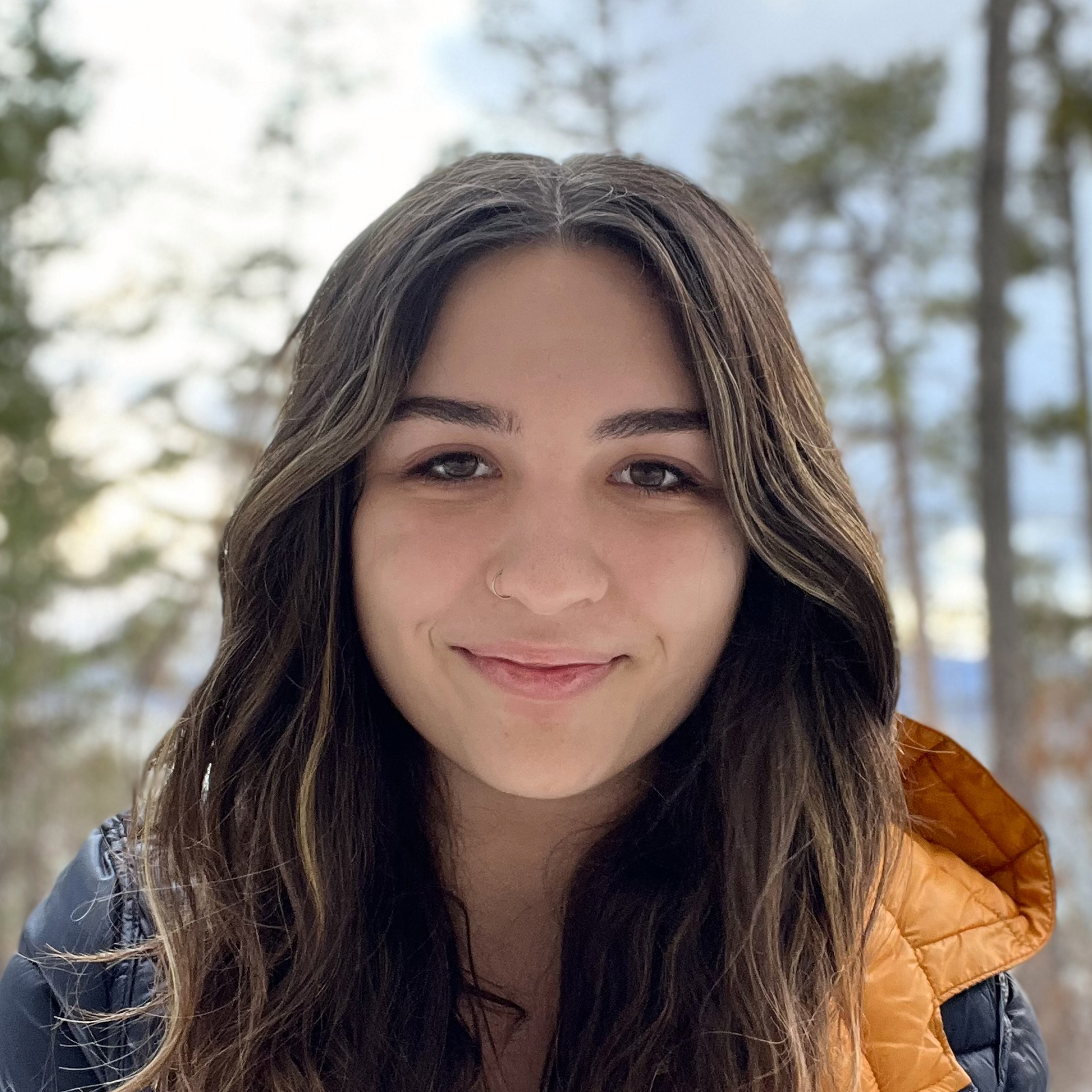 Maddy Eagle headshot by Flathead Lake