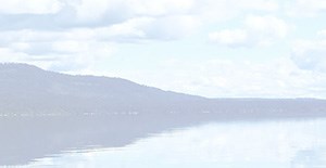 Part 7 of a sliced image of Skidoo Bay on Flathead Lake